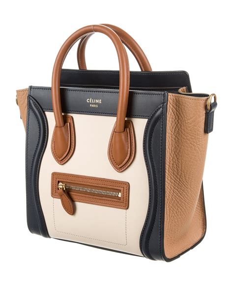 celine nano luggage floral|celine nano luggage tote bag.